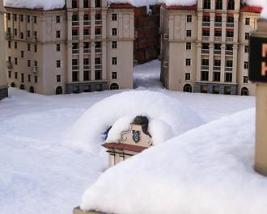 Снежный Апокалипсис в Киеве!