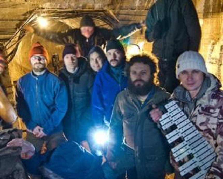 Подземные толчки: концерт на глубине 90 м под центром Киева (фото, видео)