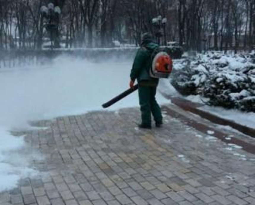 В Киеве для уборки снега придумали снегодувы (фото)