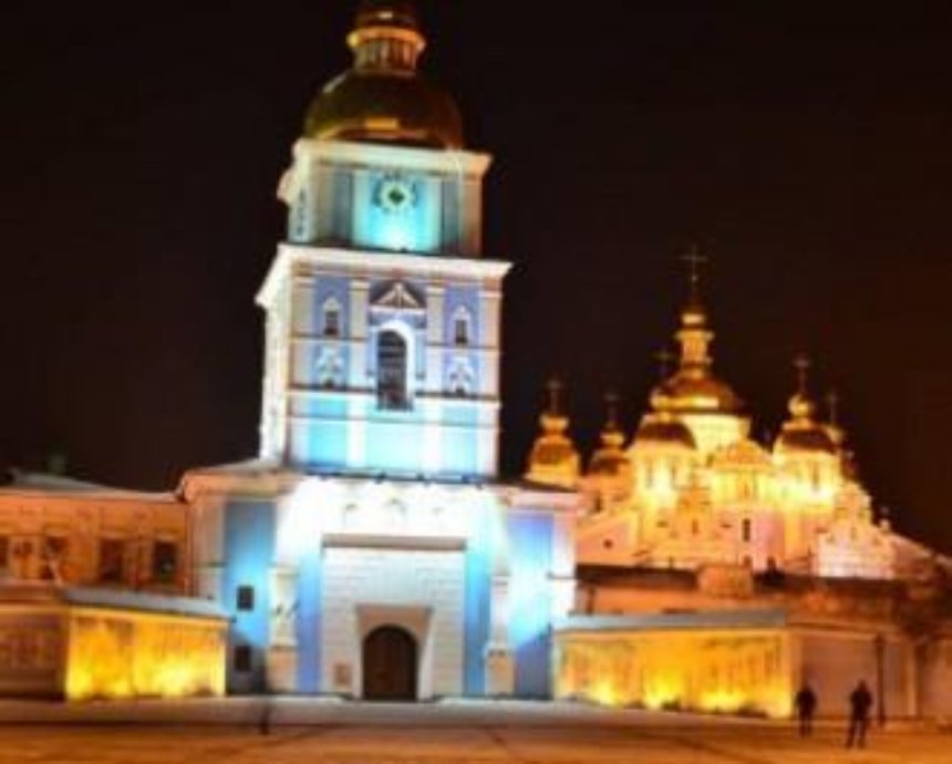 В Киеве реконструируют колокольню Михайловского златоверхого монастыря
