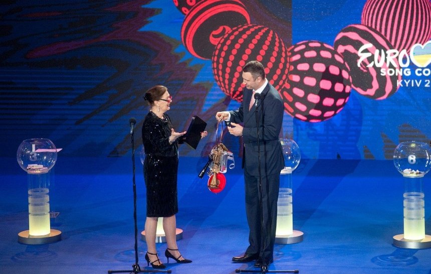 Віталій Кличко отримав ключі від "Євробачення-2017"