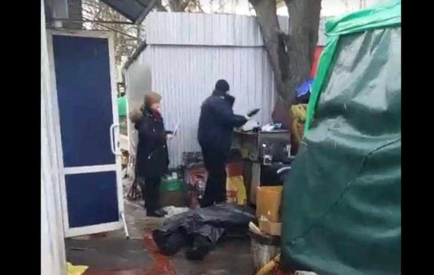 Стрельба на «Берестейской»: убит один человек (фото, видео)