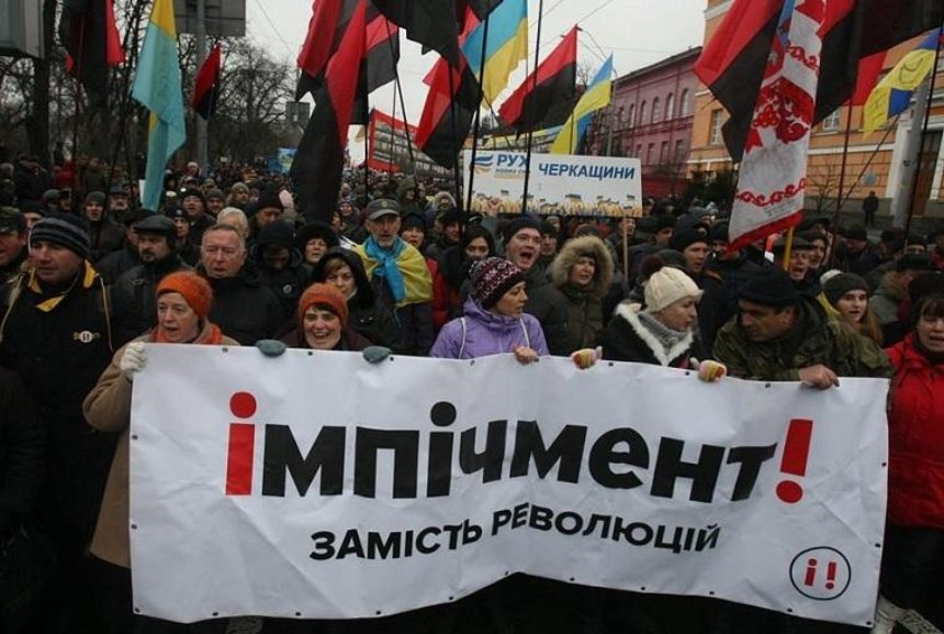 Сторонники Саакашвили проведут марш за отставку президента