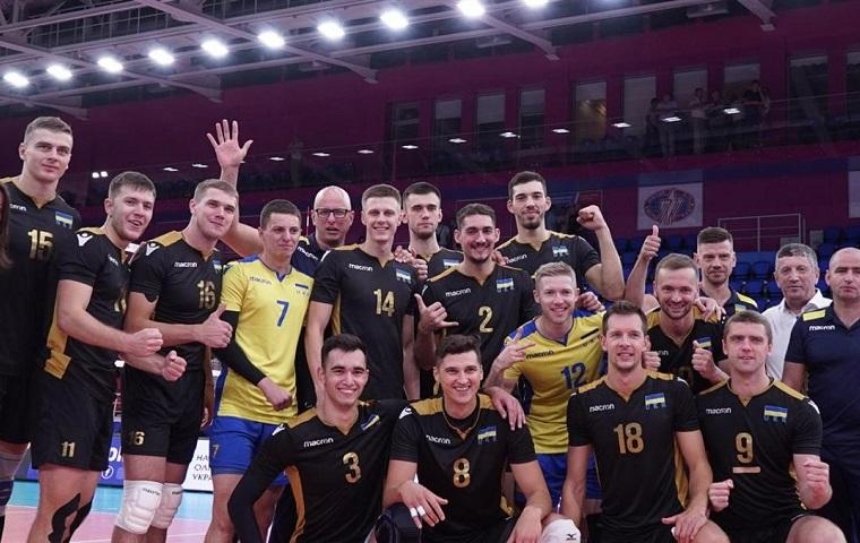 Мужская сборная Украины по волейболу вышла на Евро-2019 