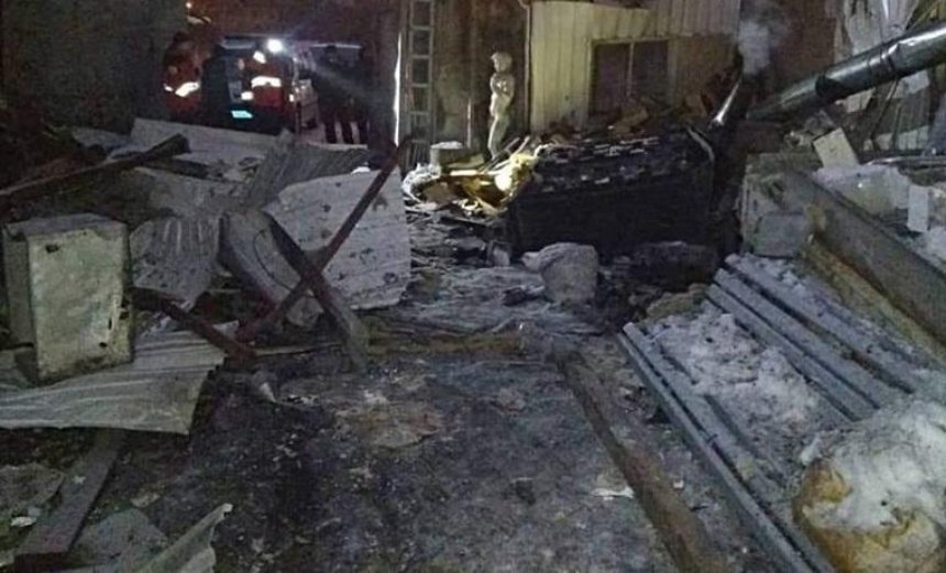 В одном из домов в Днепровском районе произошел взрыв (фото)