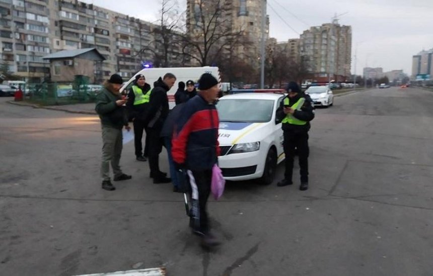 Возле стройплощадки в Днепровском районе подрались охранники и активисты