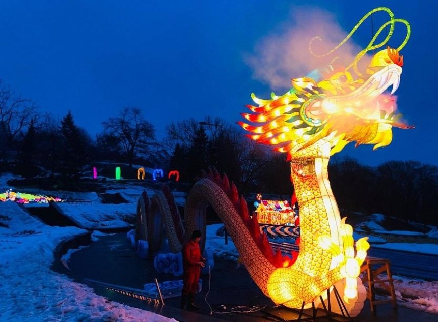 Гигантские инсталляции и световое шоу: как в столице отпразднуют Китайский Новый год