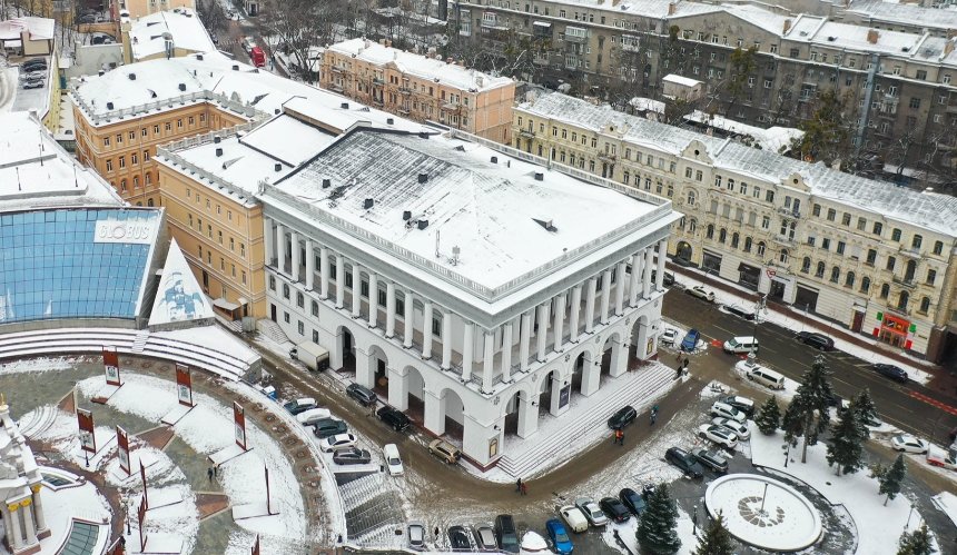 На Майдане отреставрировали здание Национальной музыкальной академии
