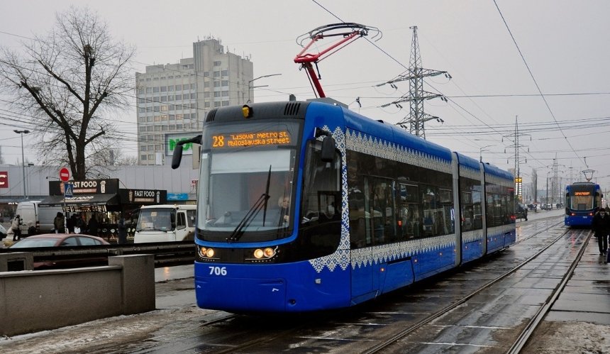 На левом берегу Киева проведут реконструкцию трамвайной линии 