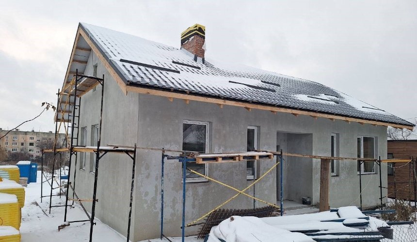 Відбудова Київської області: в Макарівській громаді зводять нові житлові будинки