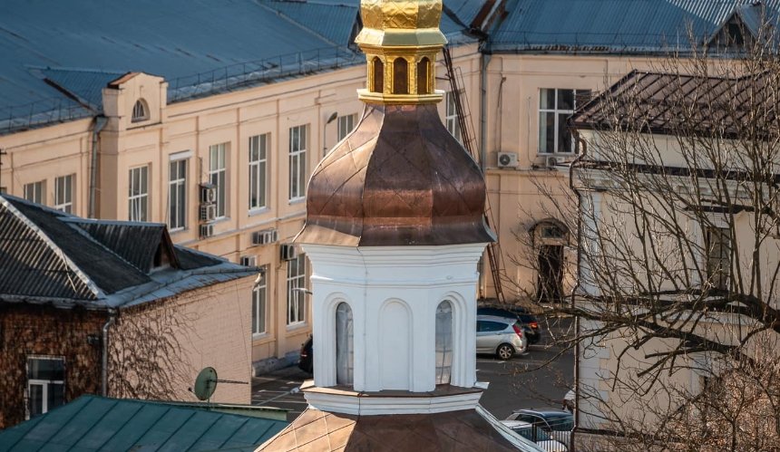 На території Києво-Печерської лаври реставрують Башту Кушника: фото