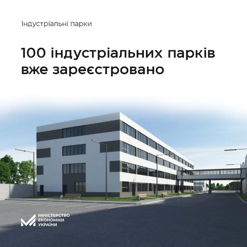 На Київщині зареєстрували сотий індустріальний парк в Україні: що відомо