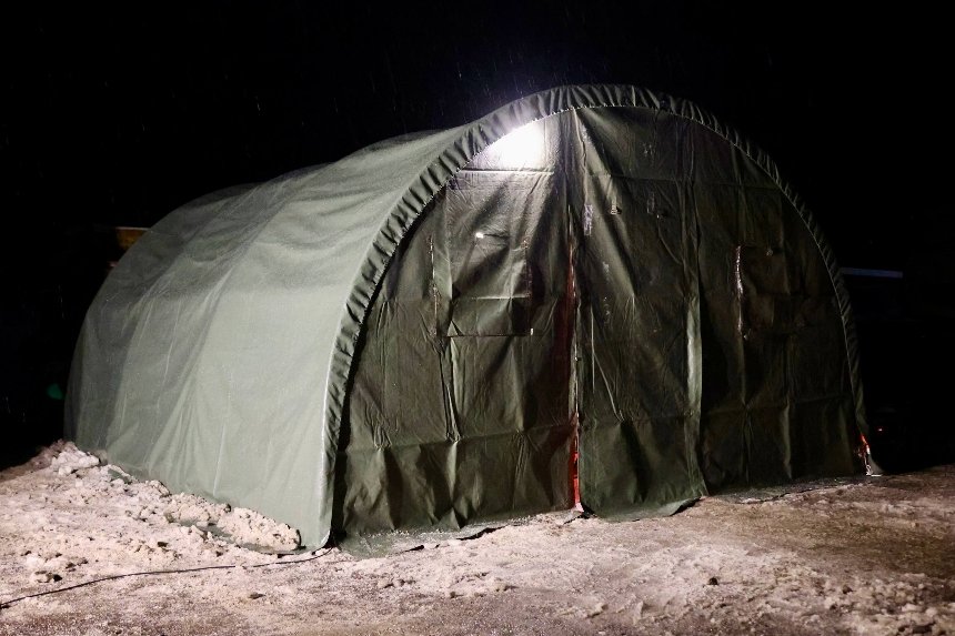 Як працюють пункти обігріву для водіїв