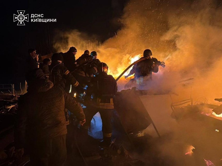 Наслідки нічної атаки Київщини 9 січня 2026 року: є руйнування та постраждалі