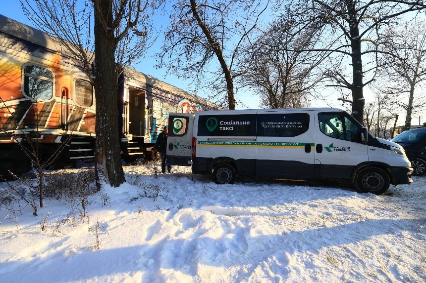 На Київщині запрацював автономний потяг-кухня: як він виглядає