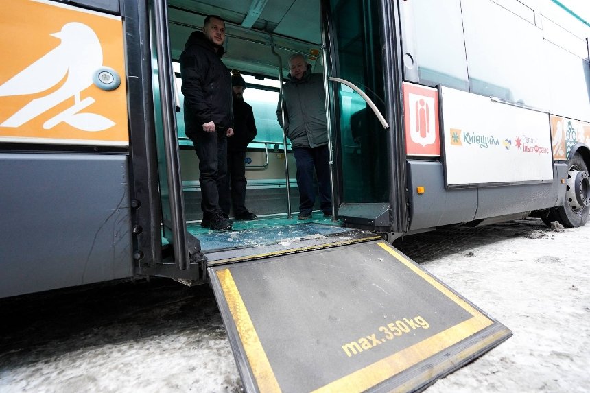 Біла Церква замінює тролейбуси французькими автобусами