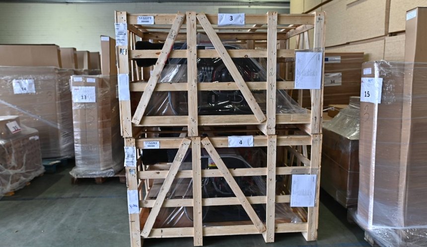 Італія передала Київщині обладнання для автономного теплопостачання: деталі