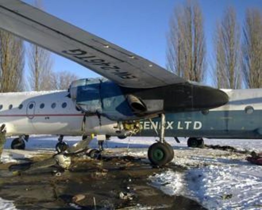 В Борисполе столкнулись самолеты