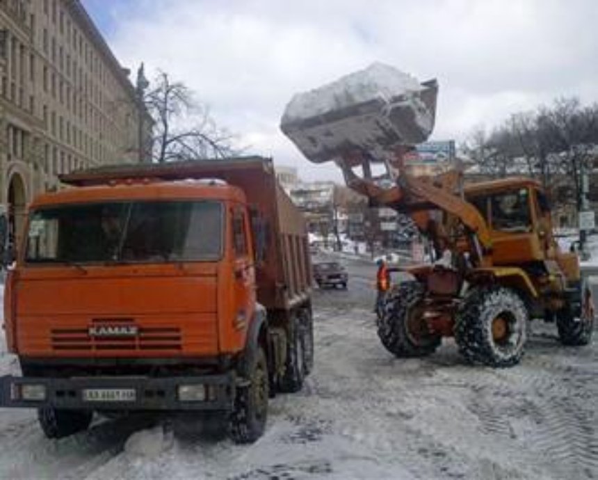 Киевские власти придумали, как в городе растопить снег