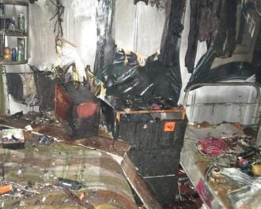 В Киеве горело общежитие