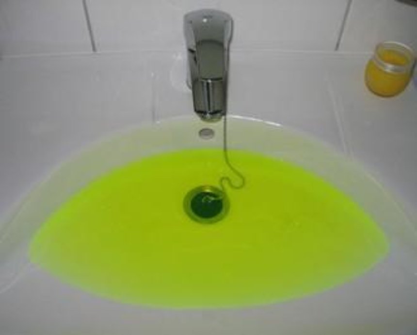 Сегодня вода в киевских квартирах может стать зеленой