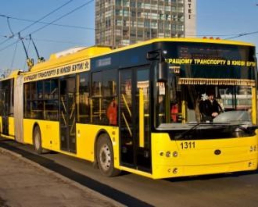 Движение троллейбусов на Голосеевском проспекте в Киеве временно закроют