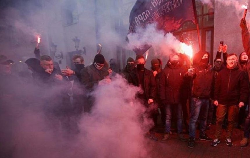 В Киеве бойкотировали «Россотрудничество» (фото)