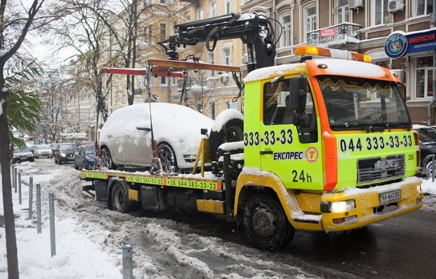 Мешающие уборке снега машины будут эвакуировать