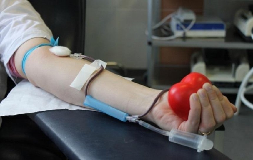 В день святого Валентина на Подоле можно стать донором крови