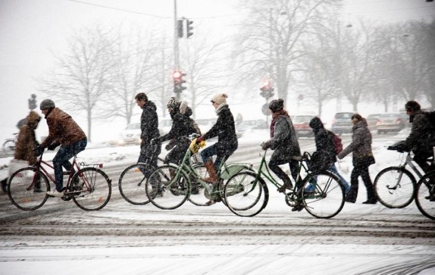 Зимний день «Велосипедом на работу» пройдет в Киеве