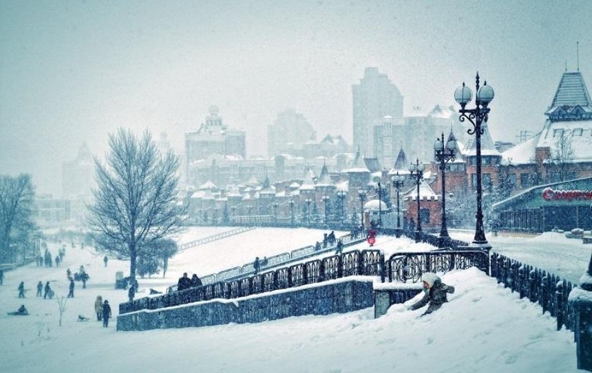 Киев оказался в десятке самых снежных городов Европы
