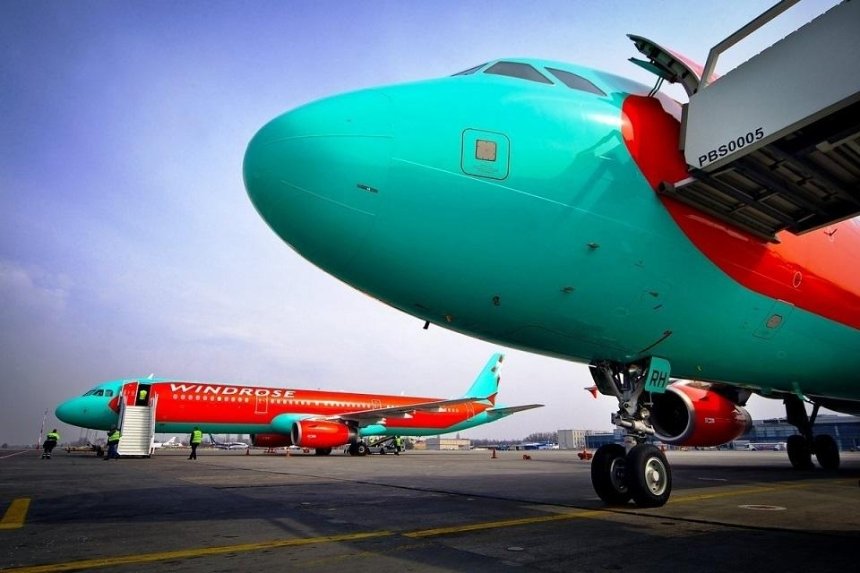 Авиакомпания Windrose запустит прямые рейсы из Киева в Загреб и Любляну