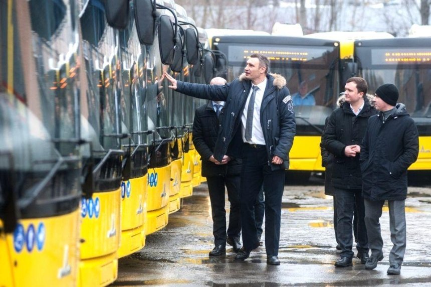 Киев купит 70 новых экологичных автобусов до конца года