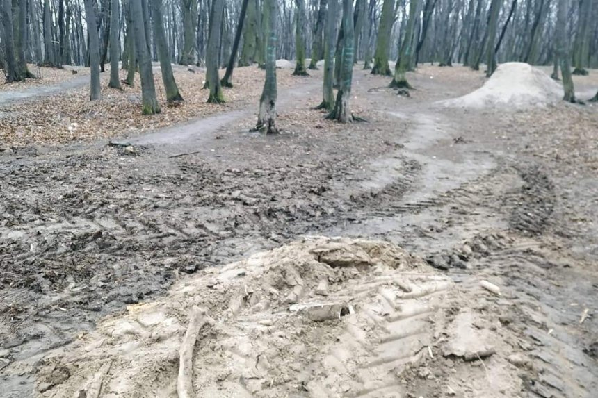 В Голосеевском парке хотят снести велотрассу, — активисты