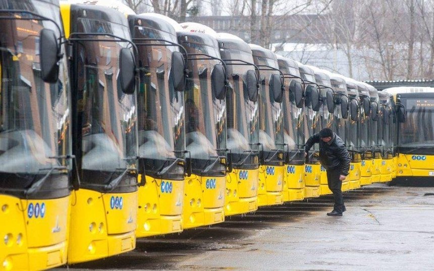 В этом году для Киева собираются закупить более 270 новых автобусов