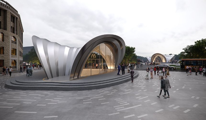 В проект новых станций метро в Днепре от Zaha Hadid внесут изменения