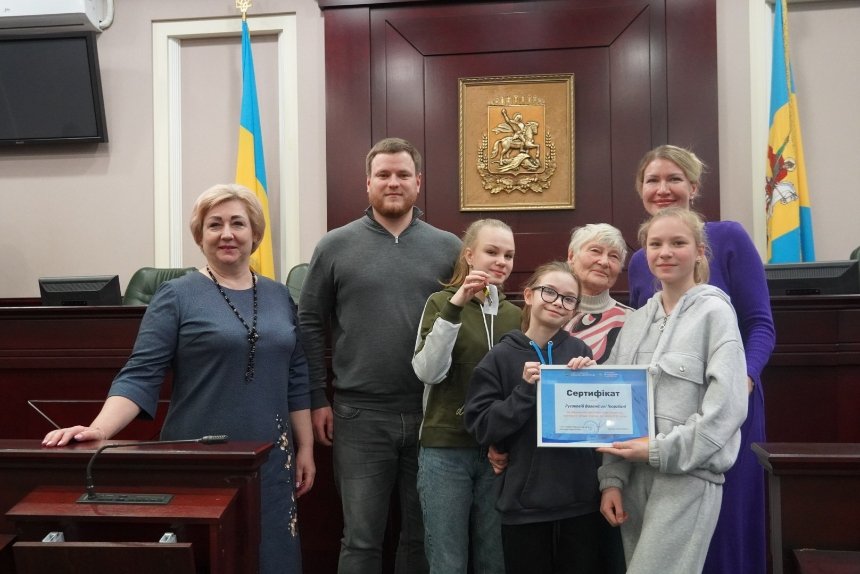 У Києві ключі від нових квартир отримала 31 родина
