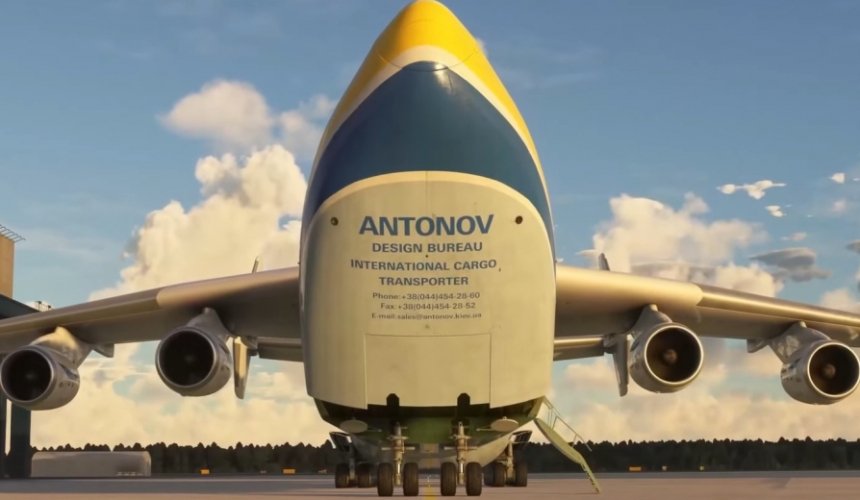 Український літак "Мрія" додадуть в оновлення Microsoft Flight Simulator 