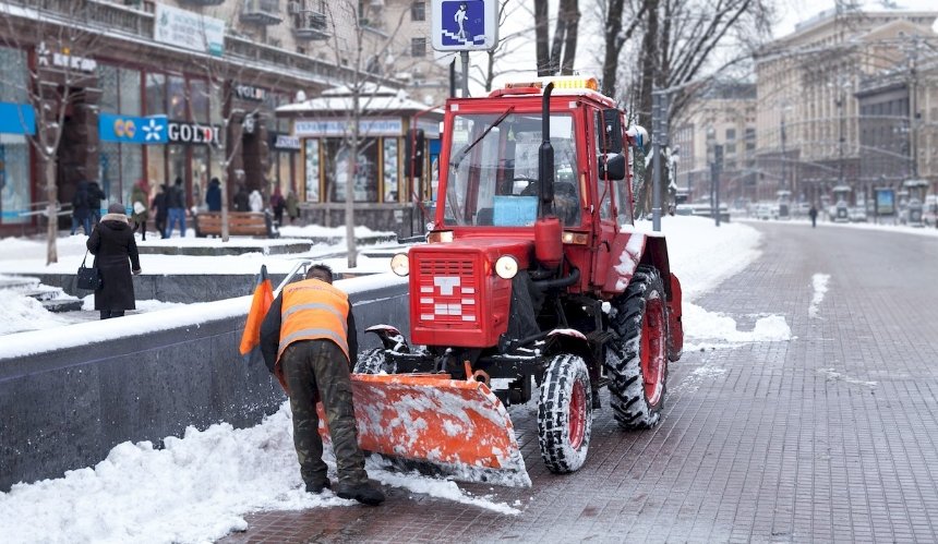 Снігопад у Києві