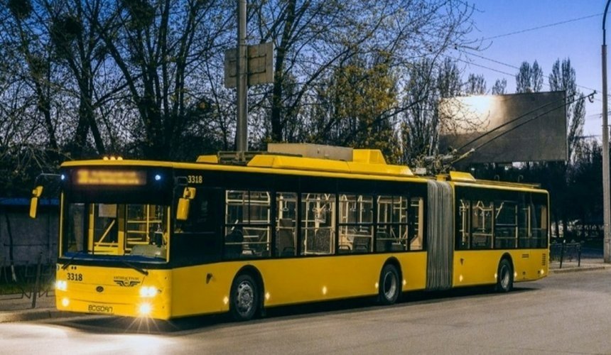 У Києві 13 лютого відновить рух один тролейбусний маршрут