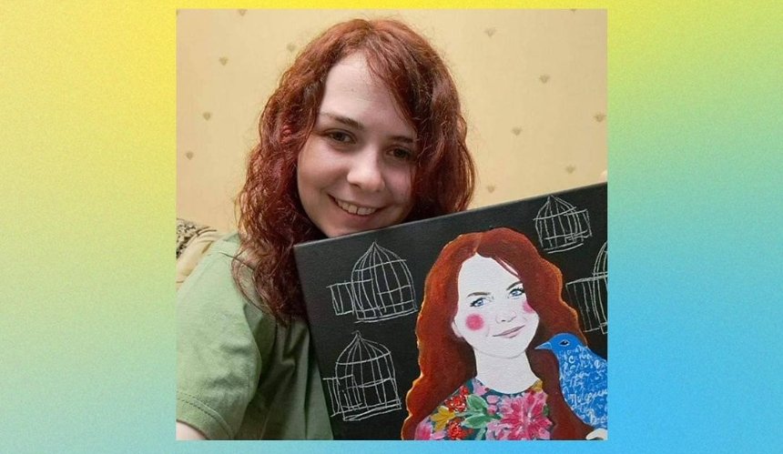 Картина з Пташкою (Катериною Поліщук) з Азова продадуть на аукціоні
