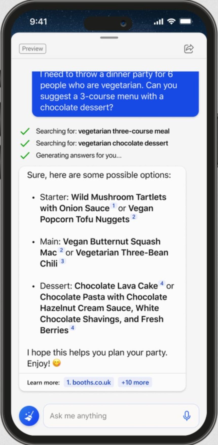 Пошуковик Bing для iOS та Android