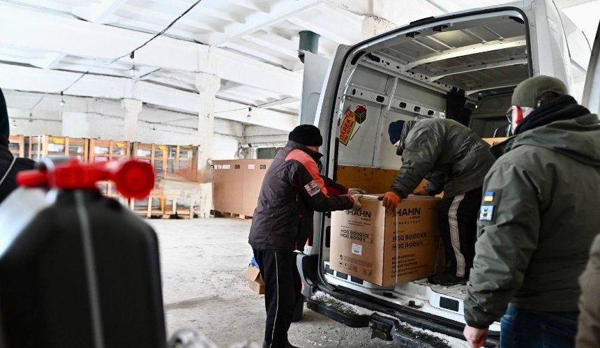 Київщина отримала нову партію генераторів від Чехії для "Пунктів незламності": фото