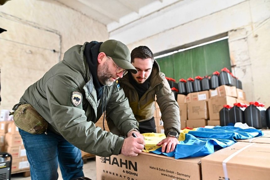 Київщина отримала нову партію генераторів від Чехії 