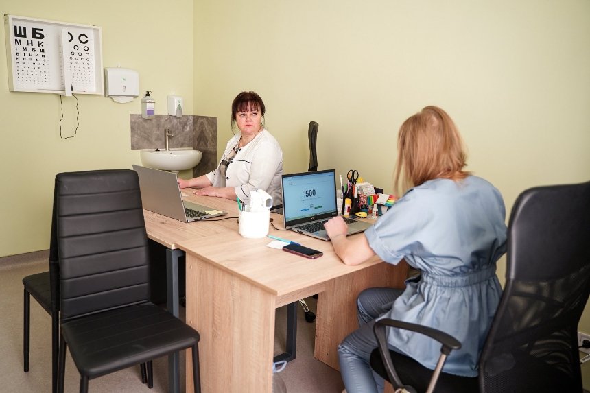 На Київщині відновили амбулаторію, зруйновану під час окупації