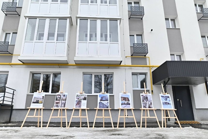 У Бородянці відновили ще 10 багатоквартирних будинків