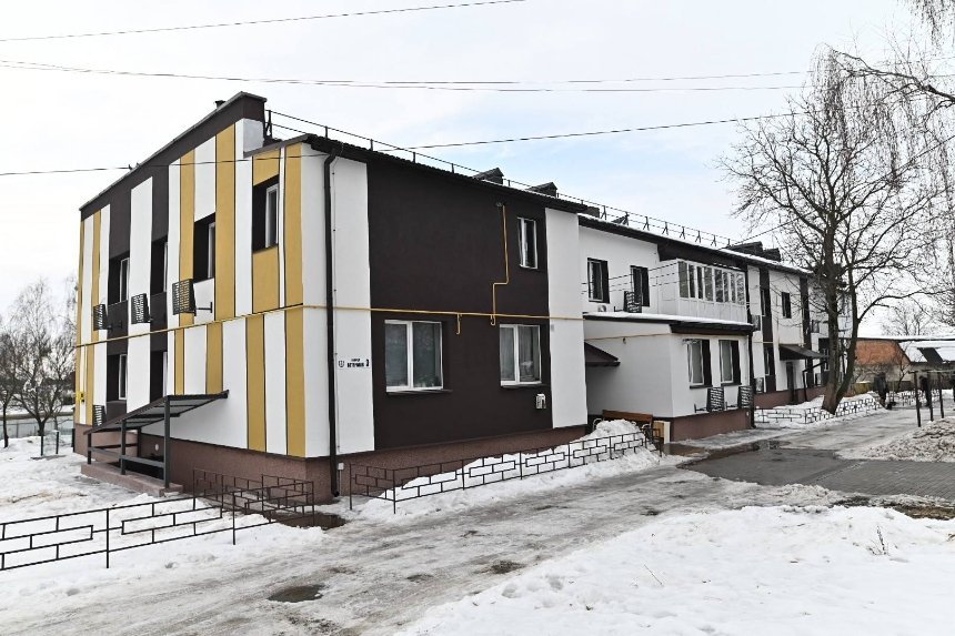 У Бородянці відновили ще 10 багатоквартирних будинків