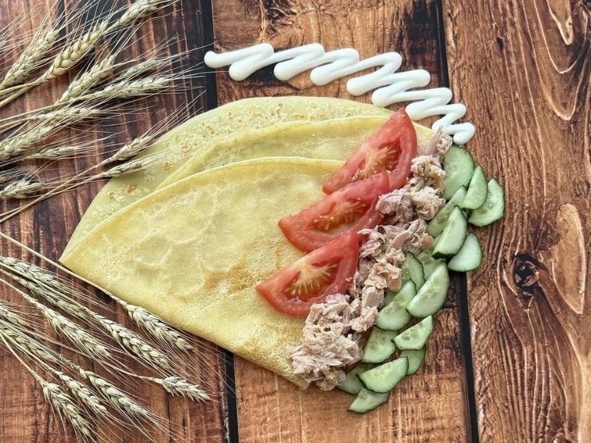 Страви закладу Ці млинці у Києві