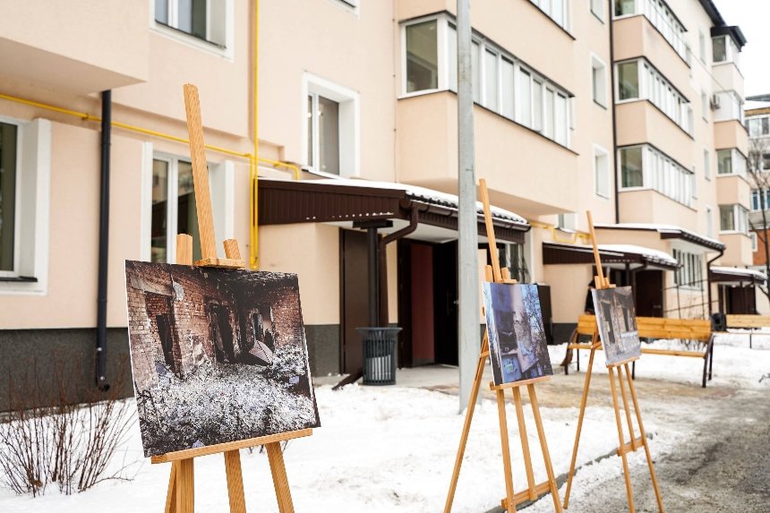 У Бучі повністю відновили зруйновану багатоповерхівку