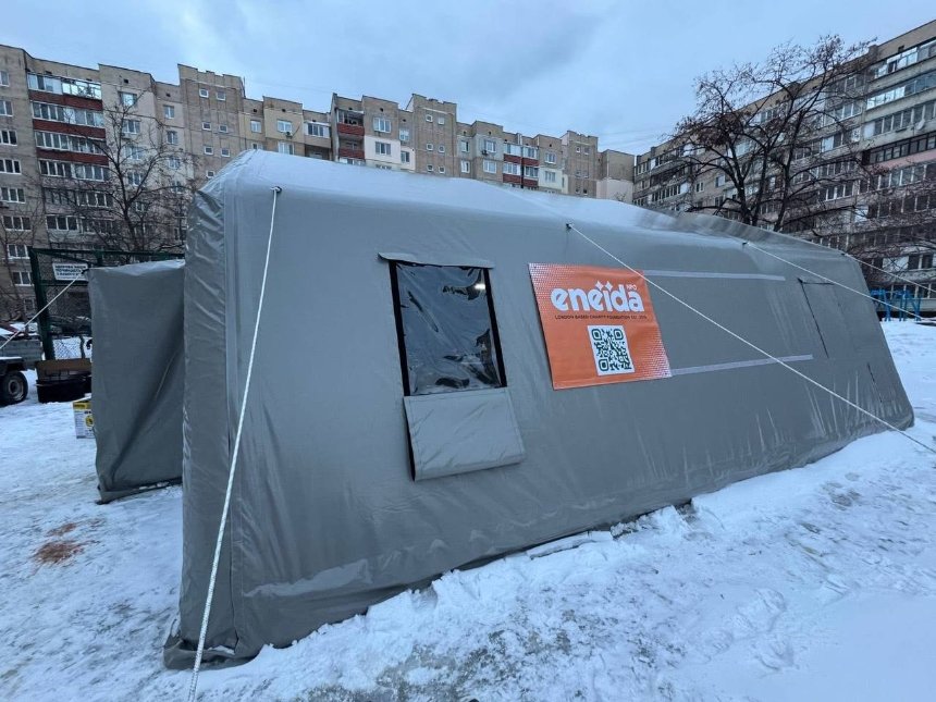 На Дарниці відкрили новий пункт обігріву